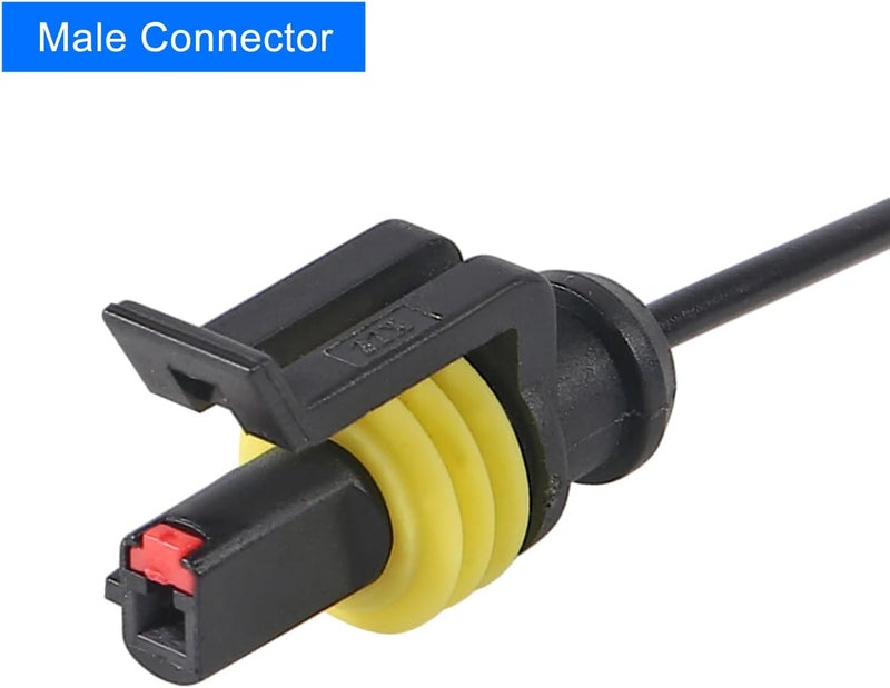 AiTrip 10 Kit 1 Pin Connector,Way Car Waterproof Electrical Connector,1 pin Plug Auto Electrical Wire Connectors with Wire 16 AWG Marine for Car, Truck, Boat, and Other Wire Connections - Image 4